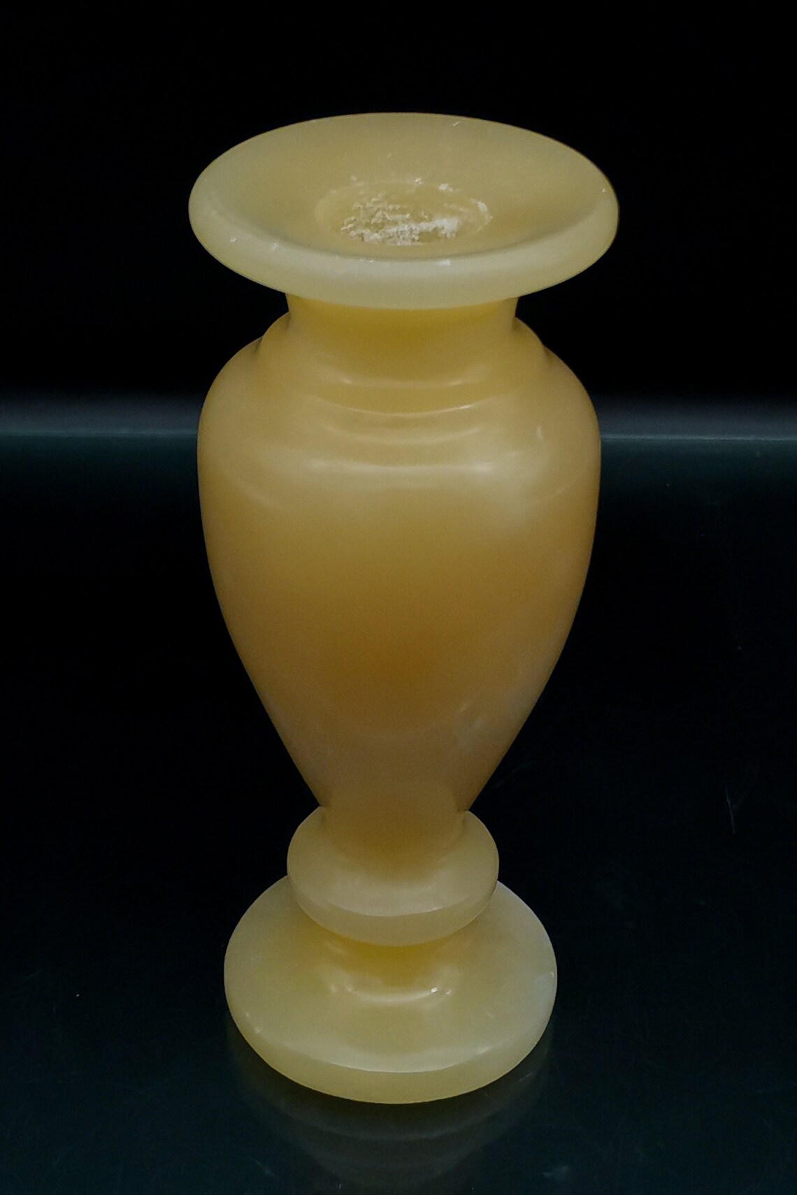 Unique Egyptian Art Vase red Alabaster stone 2 color Made in Etsy