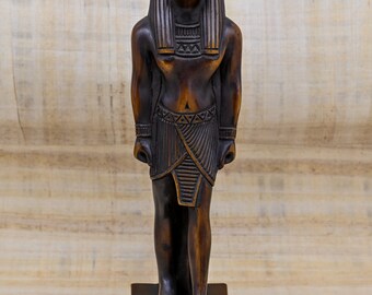 エジプトで作られたユニークな古代エジプトの死者の神アヌビス像