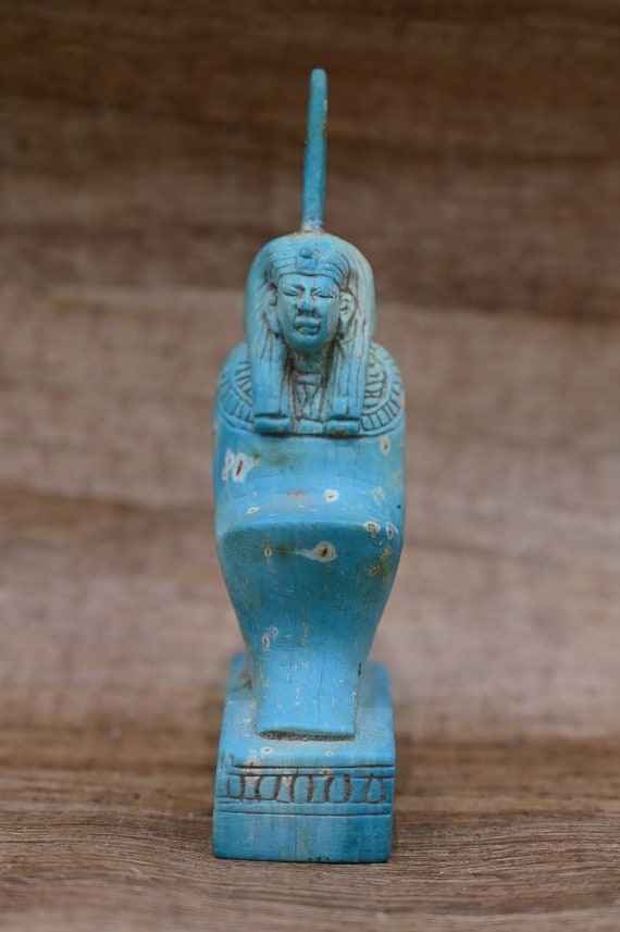 エジプト神話 女神マアト 彫刻 エジプトの女神マアト像：バランスと真実、エジプト製 - Etsy 日本