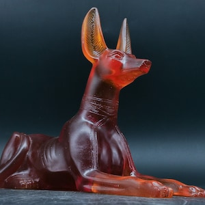 Unique Egyptian god Anubis Jackal dog statue (more sizes) made in egypt
