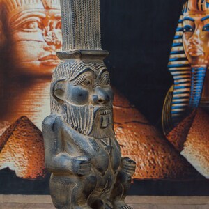 Statue Bes God of Entertainment unique Sculpture stone made in Egypt