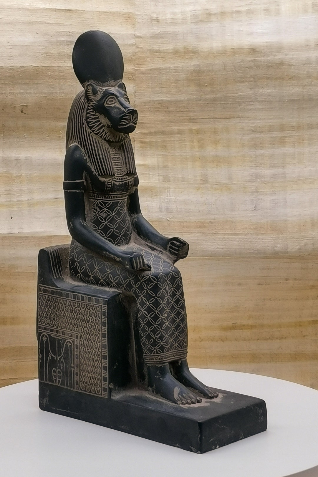 Large SEKHMET Goddess of War and Healing Sitting and Wearing - Etsy