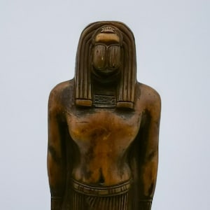 statue of Egyptian God Khepri Scarab Sun God made in egypt