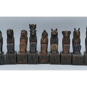Ancient Gods, anubis, seth, thoth, bastet, hathor, khnum, sobek, apep, Taweret, Egyptian statues made in egypt