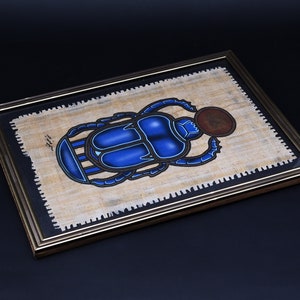 Wall hanging Egyptian Scarab Sun God made in egypt