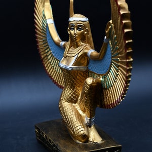 Egyptian Goddess Maat Open Wings Large Statue 2 Size Made in Egypt - Etsy