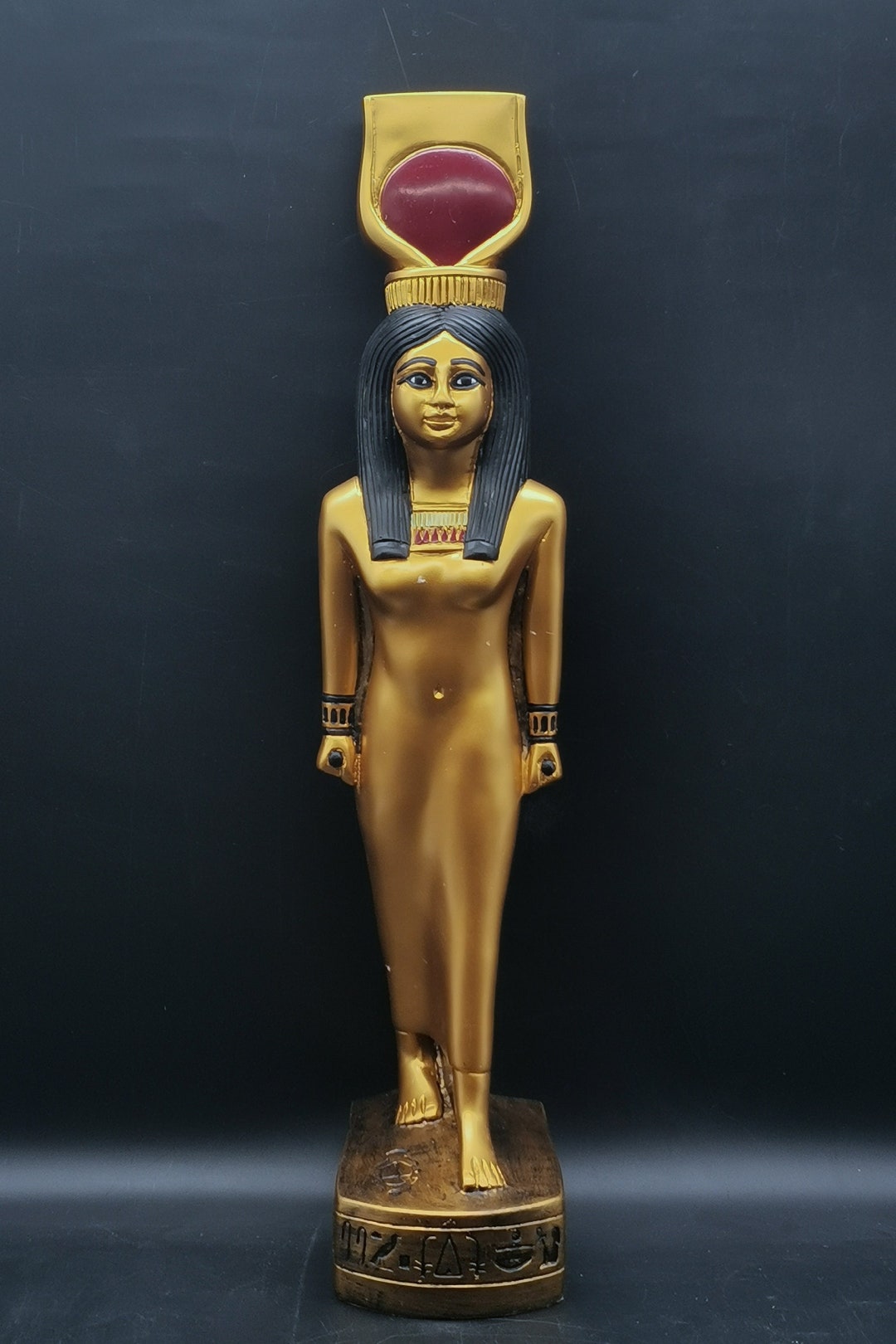 像 ハトホル女神 大きくて重い ユニークな古代エジプトの芸術 像 ハトホル女神 大きくて重い ユニークな古代エジプトの芸術