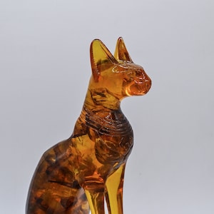 Unique Ancient Egyptian art statue cat goddess Bastet large made in egypt