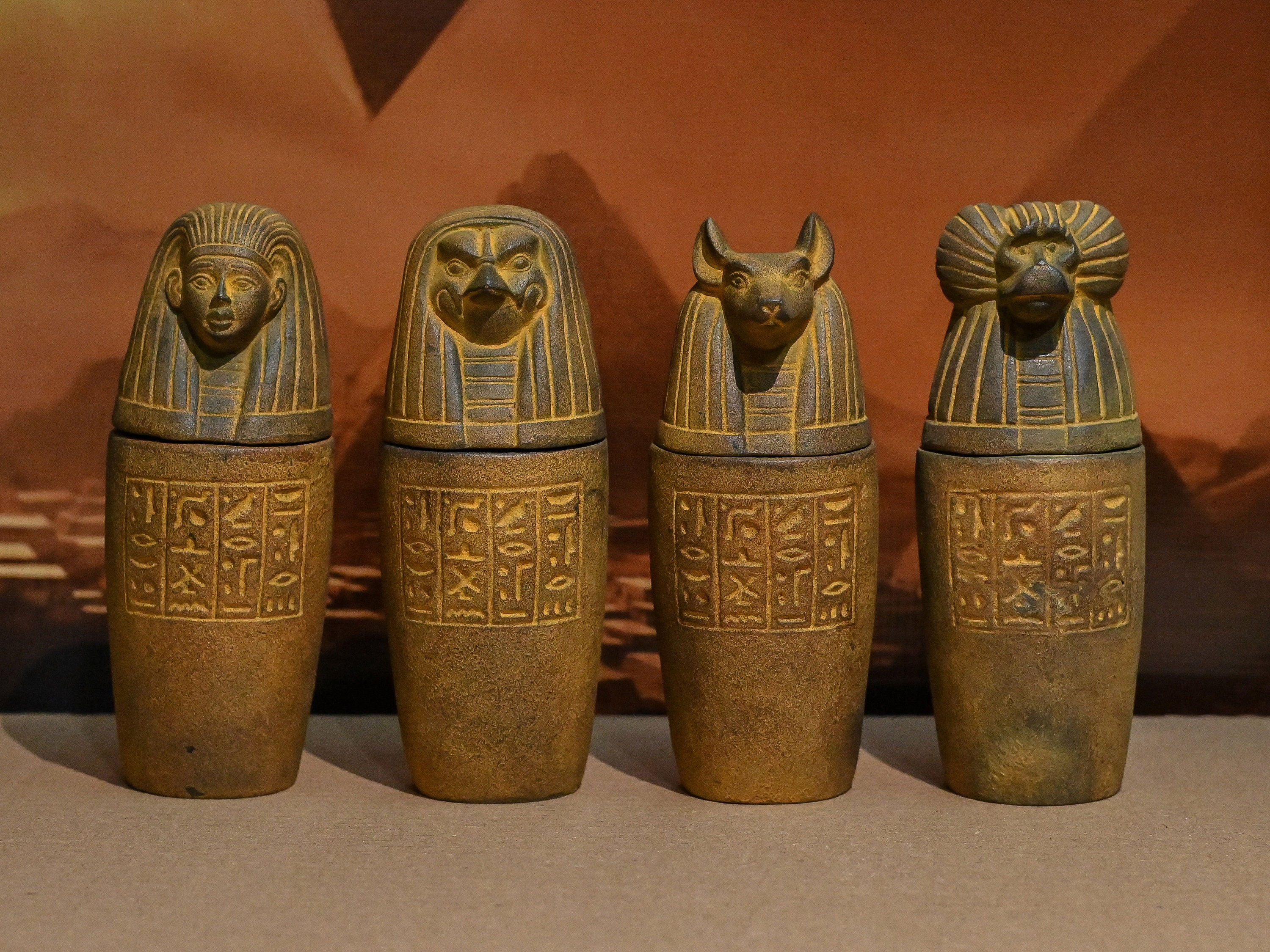 Four Sons of Horus - Etsy