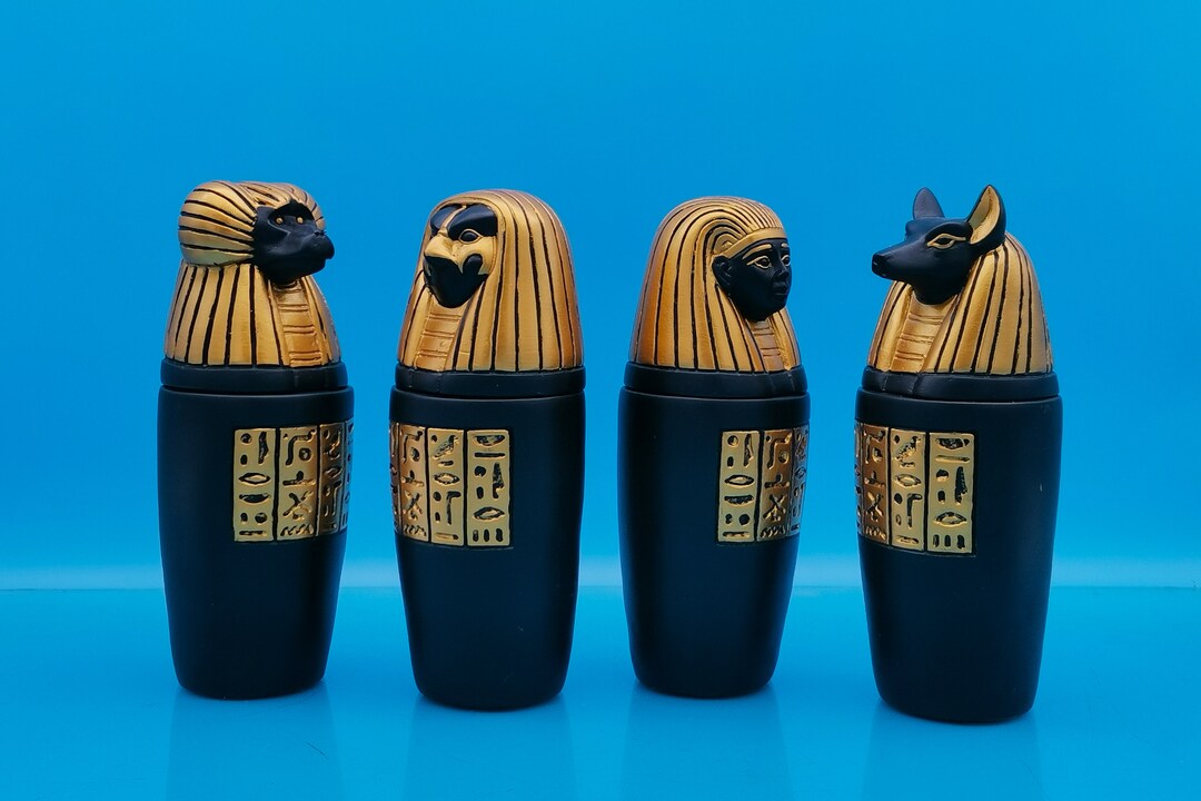 Organs Jars canopic Jars the Four Organs Jars Made From Egyptian Our