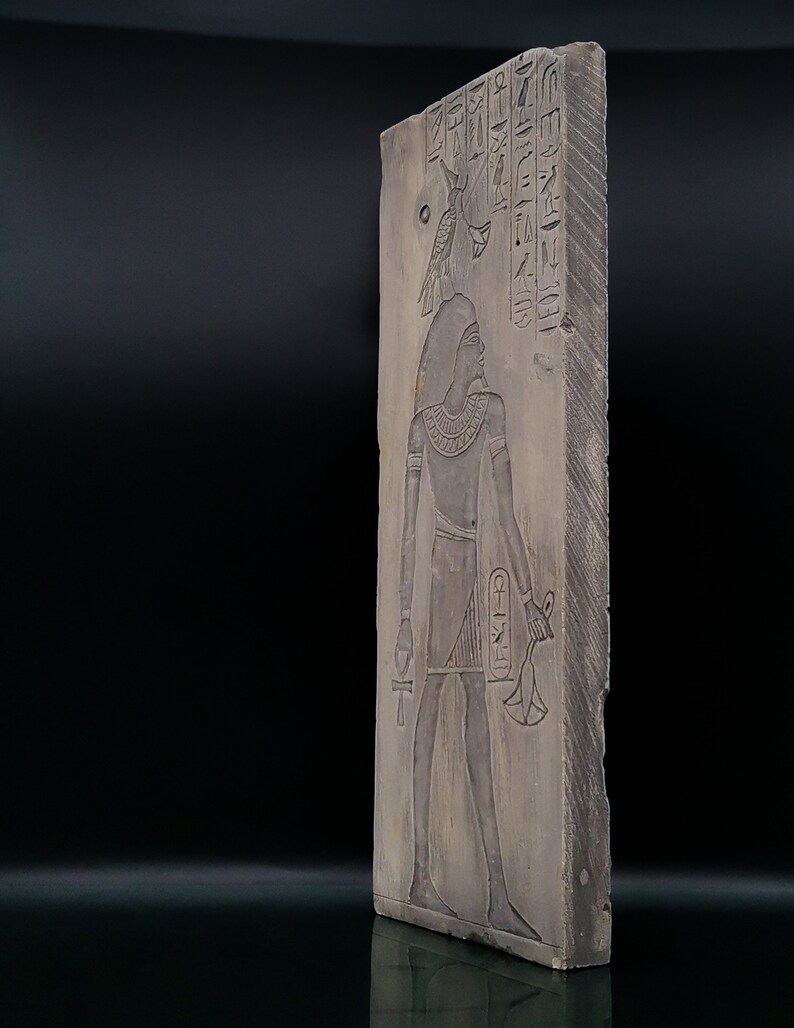 Unique Ancient Egyptian Art Wall Hanging Pharaoh of Egypt Made Etsy