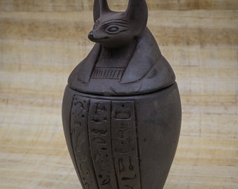 ホルスの息子たち エジプト美術 カノプス壺 ハトホル ダーク ホルスの息子たち エジプト美術 カノプス壺 ハトホル ダーク