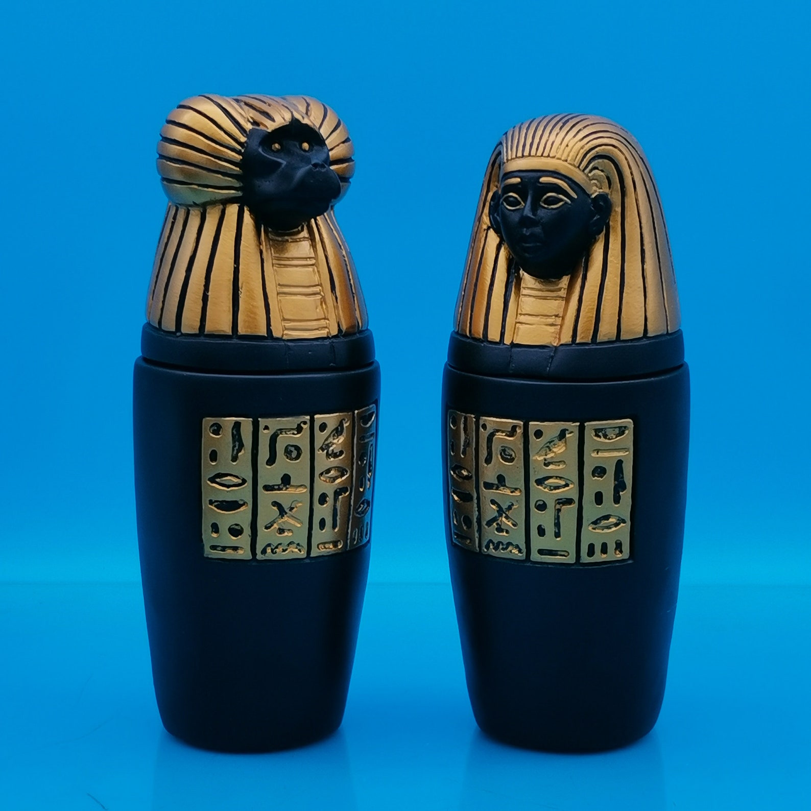 Organs Jars canopic Jars the Four Organs Jars Made From Etsy