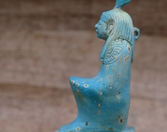 エジプト神話 女神マアト 彫刻 エジプト神話 女神マアト 彫刻