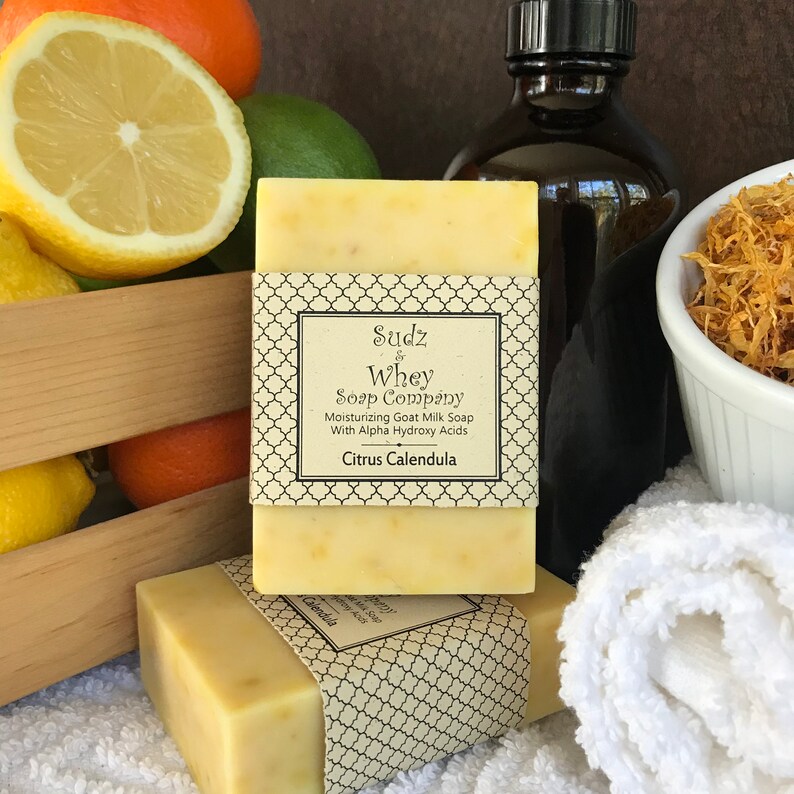 Calendula Goat Milk Soap Etsy