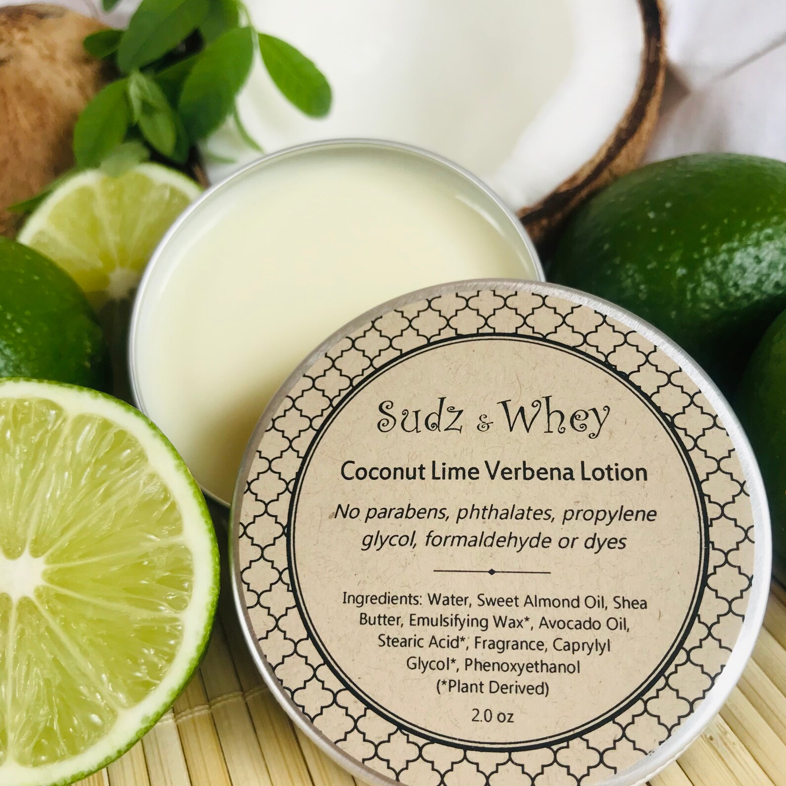 Coconut Lime Verbena Lotion Etsy