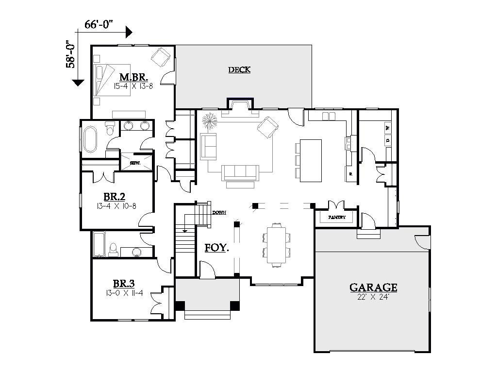 Sheffield House Plan Etsy