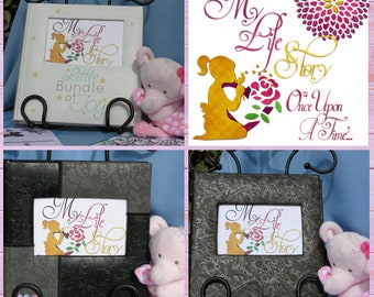 My Life Story - Life Moments Girl and Childhood Milestone Album & Childhood Memory Album, choose your style