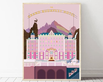 Classic The Grand Budapest Hotel Movie Art Decor Print POSTER 18x12 36x24 40x27/"