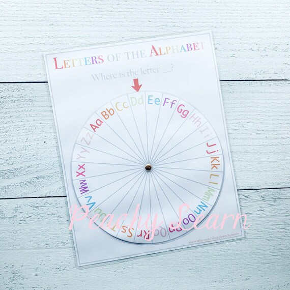 Letter R Wheel Alphabet Letters Wheel
