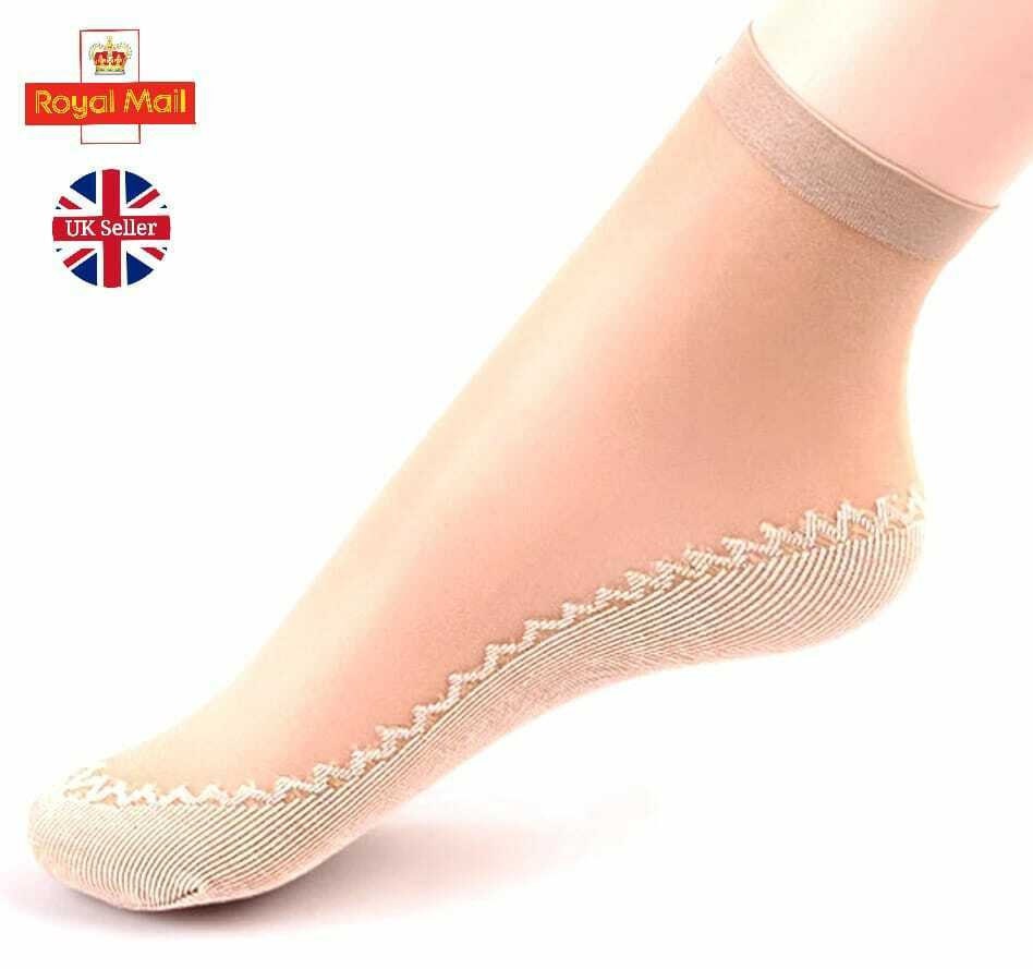 Sheer Ankle Socks New Ultrathin Nonslip Silky Women Socks Etsy Canada