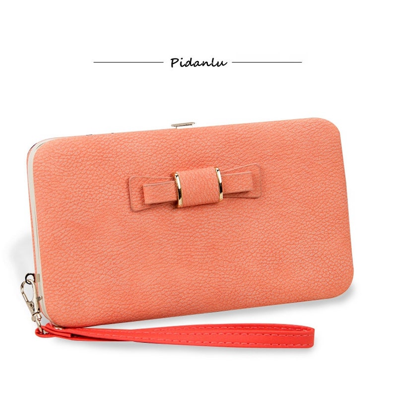 Womens Clutch Bag Ladies Leather Wallet Purse Handbag Phone Etsy