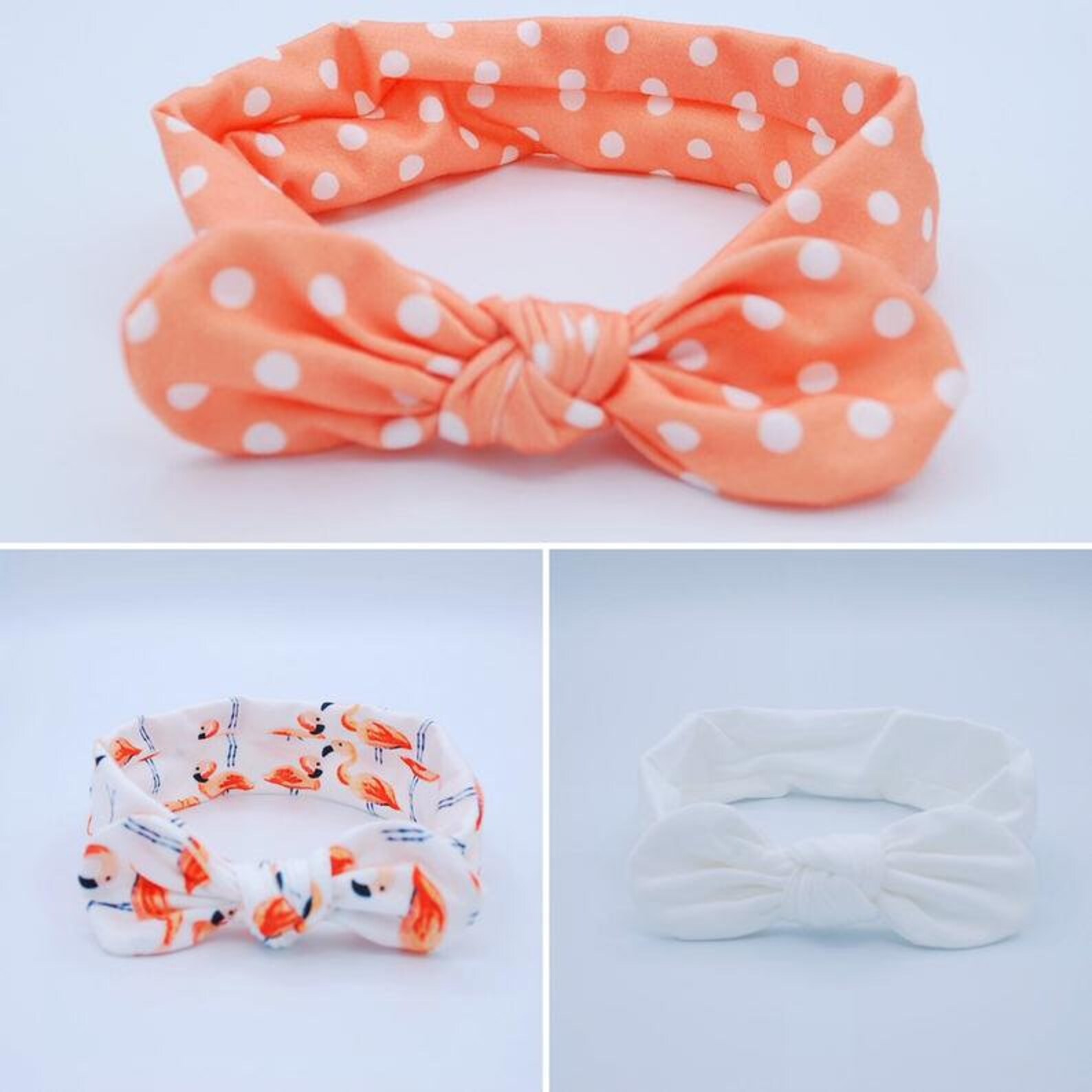 Set of 3 Baby Headbands Elastic Bowknot Hair Band for Baby Etsy UK