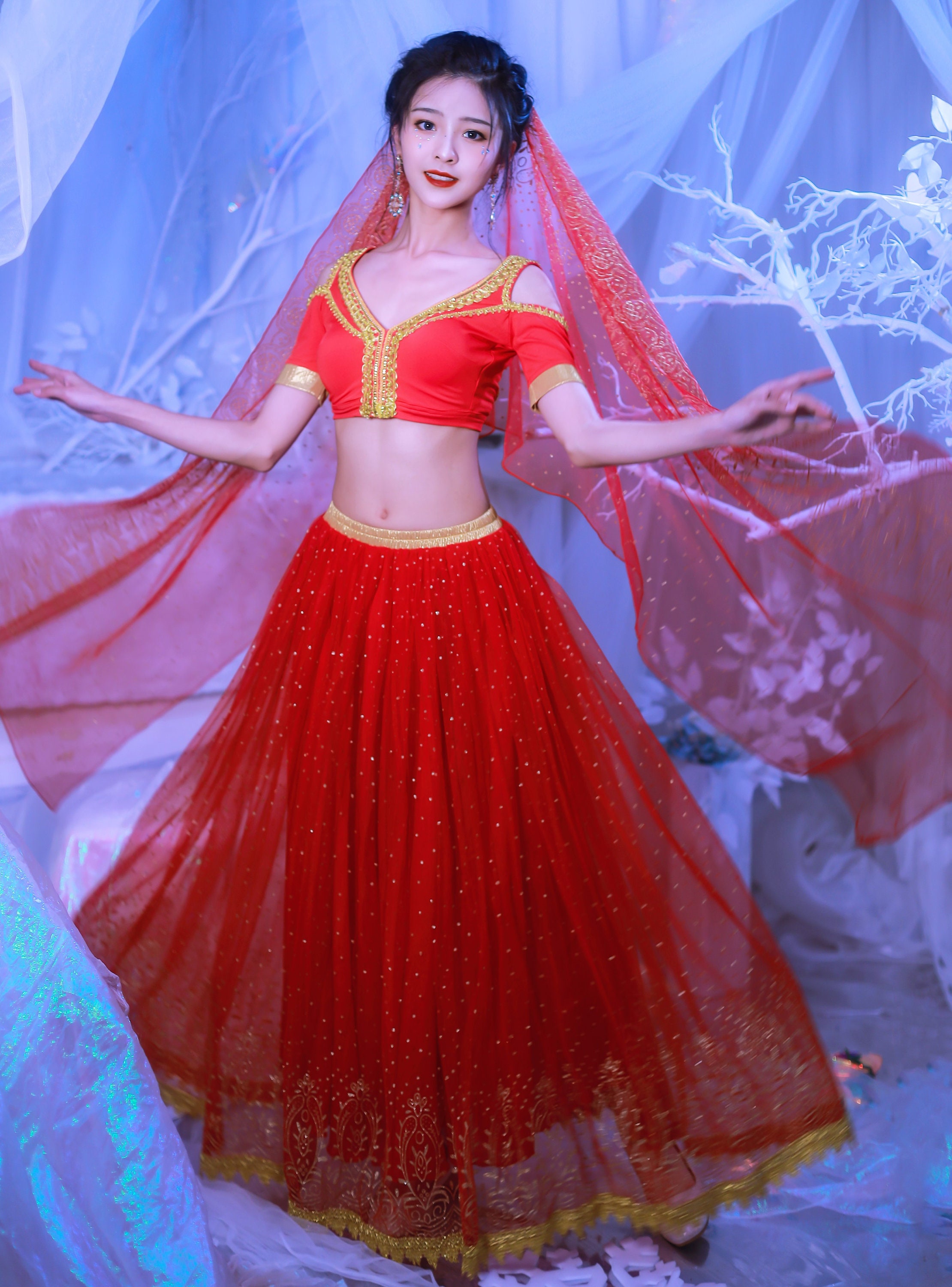 Red Jasmine Costume