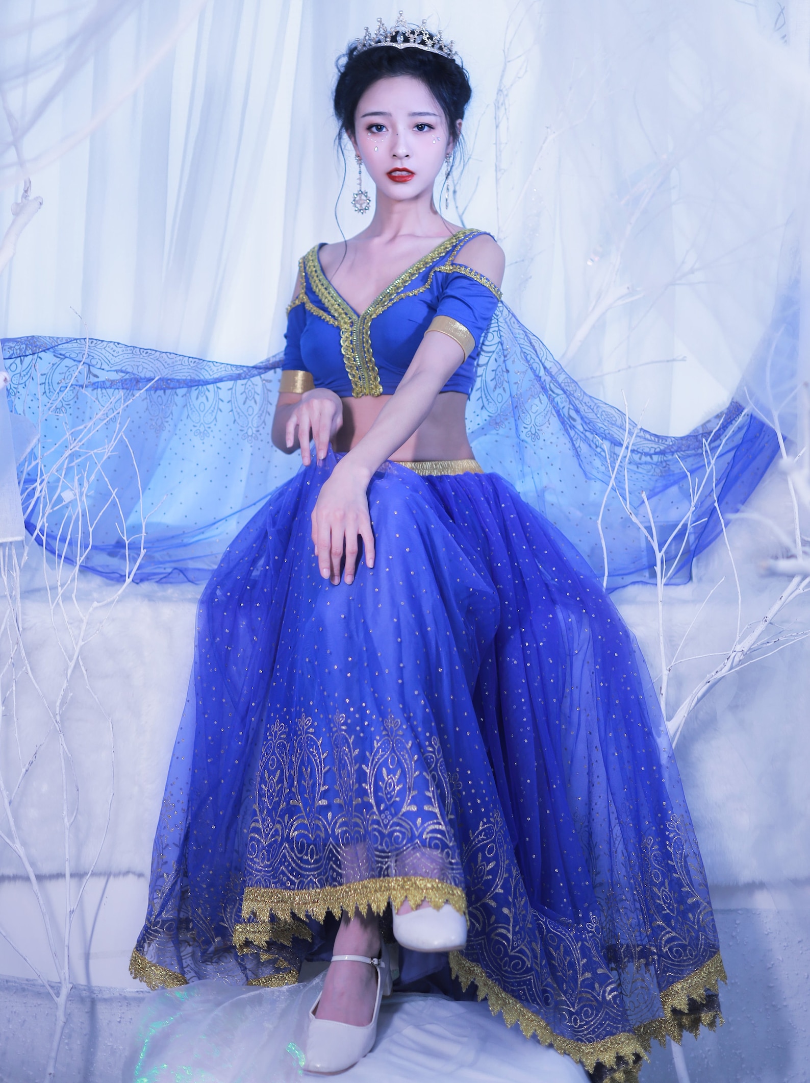 Arabian Princess Costumes Belly Dance Outfit Indian Dance Etsy