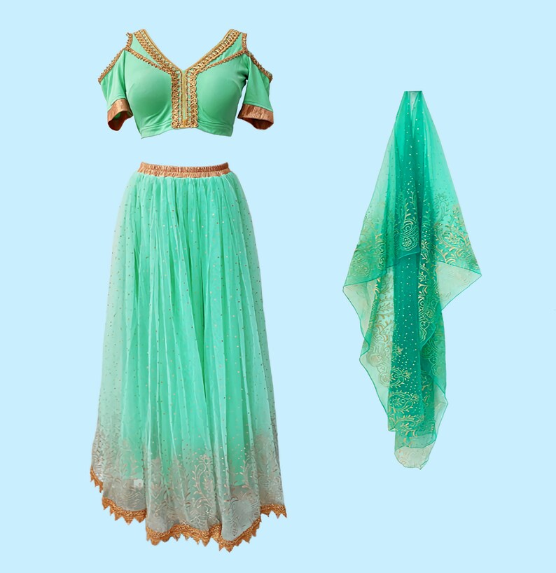 Arabian Princess Costumes Belly Dance Outfit Indian Dance Etsy