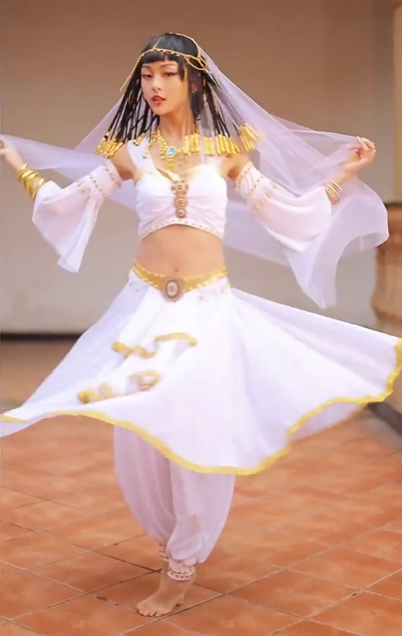 Déesse grecque tenue danse du ventre femmes adulte Cosplay Costume  Halloween carnaval princesse égyptienne Aphrodite Costume danse du ventre -   France