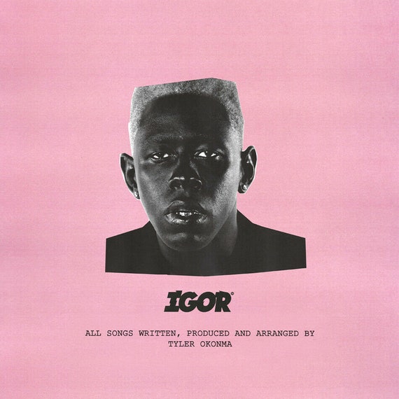 Tyler The Creator Igor Poster 32x32/" 24x24 Album Music Cover Art Back Print Silk