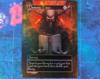 Proxy Foil Tutor Demoniaco (Proxy Foil) - Proxy Magici - Proxy Full Art