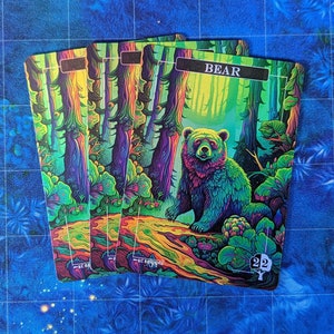 Bear Foil Tokens - Magic Proxies - Full Art Proxy - 3 Card Pack