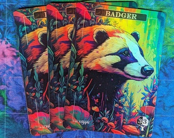 Badger Foil Tokens - 3 Card Pack