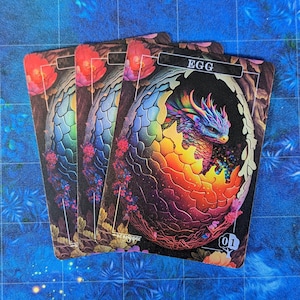 Fichas de huevo - Proxies mágicos - Proxy de arte completo - Paquete de 3 cartas