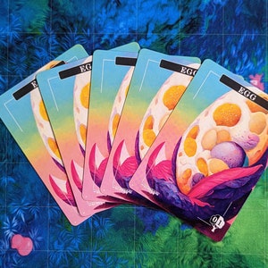 Fichas de huevo - Proxies mágicos - Proxy de arte completo - Paquete de 5 cartas