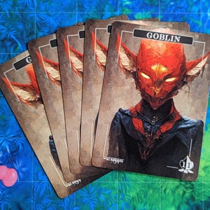 Goblin Tokens - Magic Proxies - Full Art Proxy - 5 Card Pack