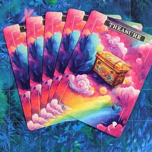 Tokens de Tesouro - Proxies Mágicos - Proxy de Arte Completo - Pacote de 5 Cartas