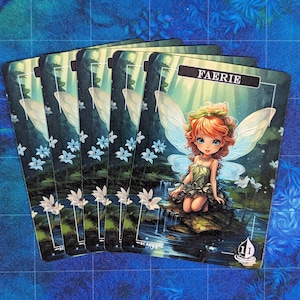 Faerie Tokens - Chibi Magic Proxies - Full Art Proxy - 5 Card Pack
