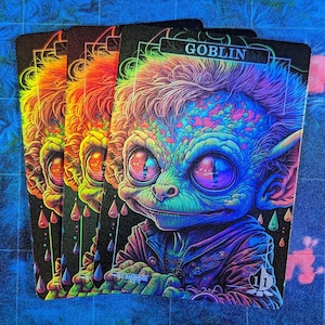 Goblin Foil Tokens - Magic Proxies - Full Art Proxy - 3 Kartenpackung