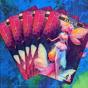 Faerie Tokens - Magic Proxies - Full Art Proxy - 5 Card Pack