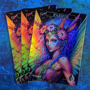 Segnalini Faerie Foil - Proxy Magici - Proxy Full Art - Pacchetto da 3 Carte