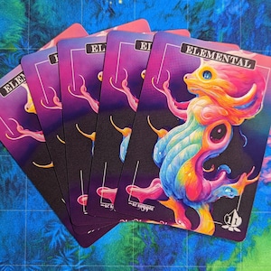 Elemental Tokens - Magic Proxies - Full Art Proxy - 5 Card Pack