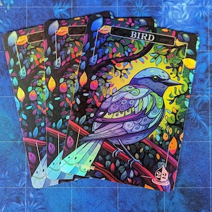 Jetons oiseau - Proxies magiques - Proxy artistique complet - Pack de 3 cartes