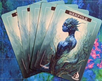Merfolk Tokens - 5 Card Pack