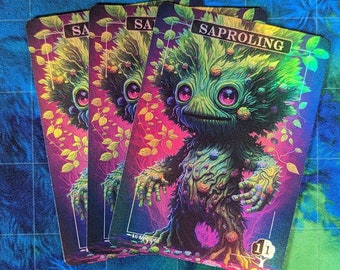 Saproling Foil Tokens - 3 Card Pack