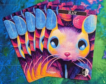 Rat Tokens - 5 Card Pack