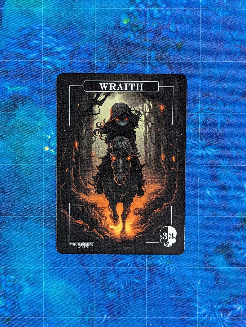 Botc Wraith Token Wraith Tokens - Chibi 5 Card Pack - Etsy
