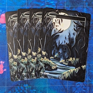 Basic Lands - Magic Proxies - Full Art Proxies - Paper Quilling Style ...